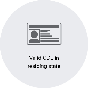 Valid CDL in residing state